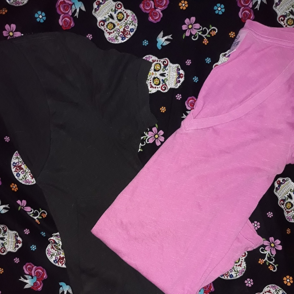 Victoria Secret Pink Tees Lot of 2
